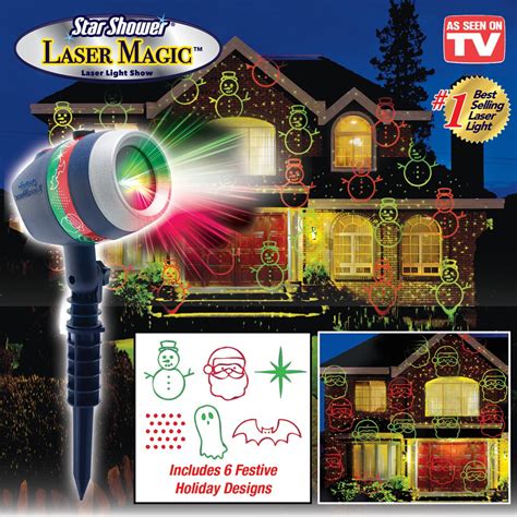 Add a Touch of Fairy Tale to Your Yard with Star Shower Laser Magic